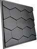 3D Wall Panel Mold for Gypsum, Plaster or Concrete Tile for Decorative Wall Panels 'Roof'