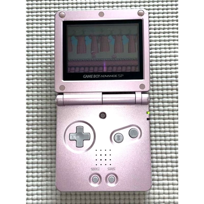 Nintendo Game Boy Advance SP AGS-001 Plays All GBA GBC Game Boy Games Front Light Rechargeable Console Genuine Tested Famicom Color/Azurite