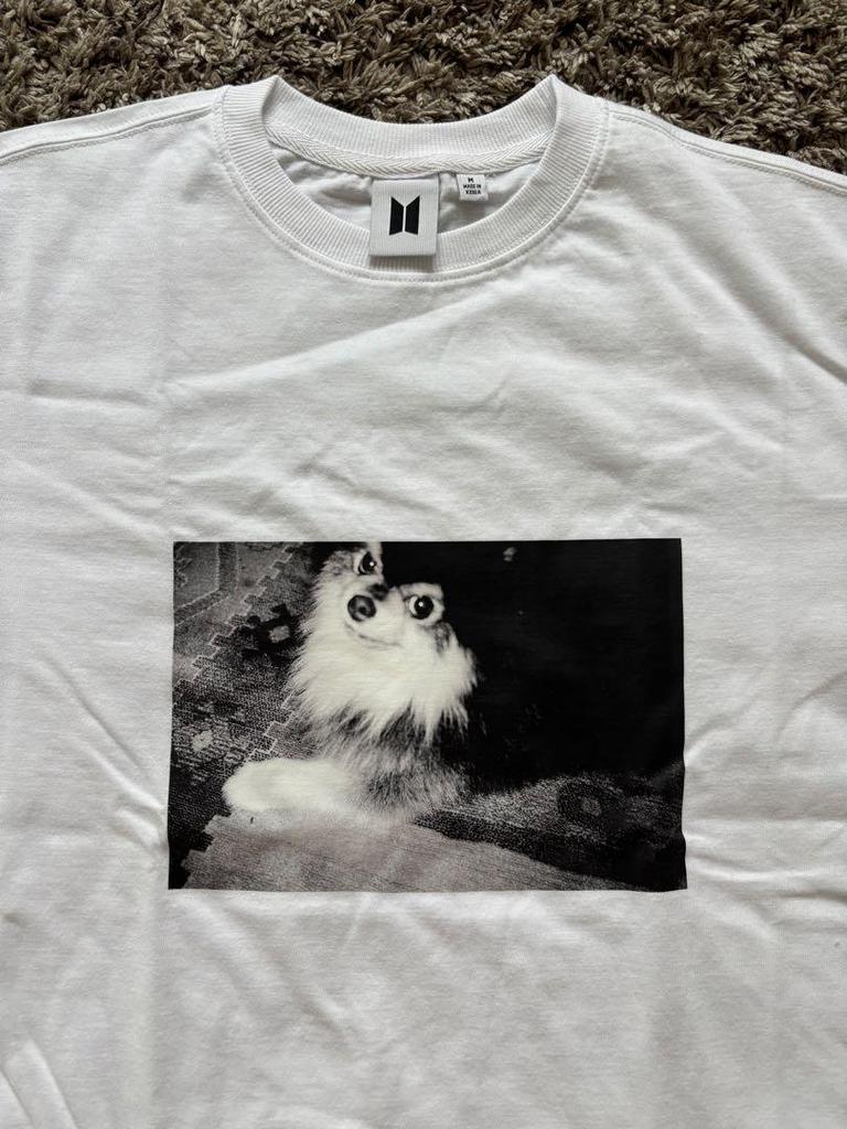 [USED] BTS V Tae Yeontan T-shirt M Size Layover