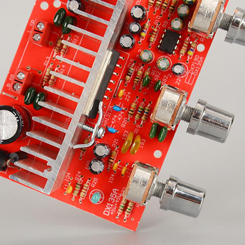 DC12v Автомобильный DIY Стерео Двухканальный Плата Усилителя с Посеребренными Ручками 50Втx2 Высокая Мощность и Усовершенствованный Чип 13135