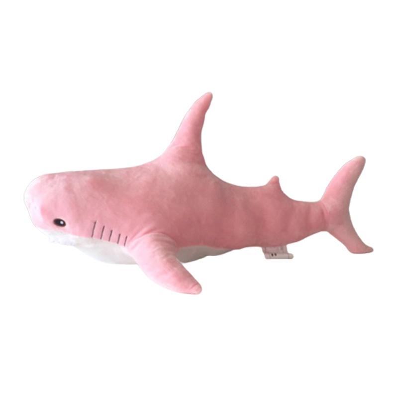 Реалистичная 3D Мягкая Игрушка Подушка Акула Для Декора И Детского Подарка