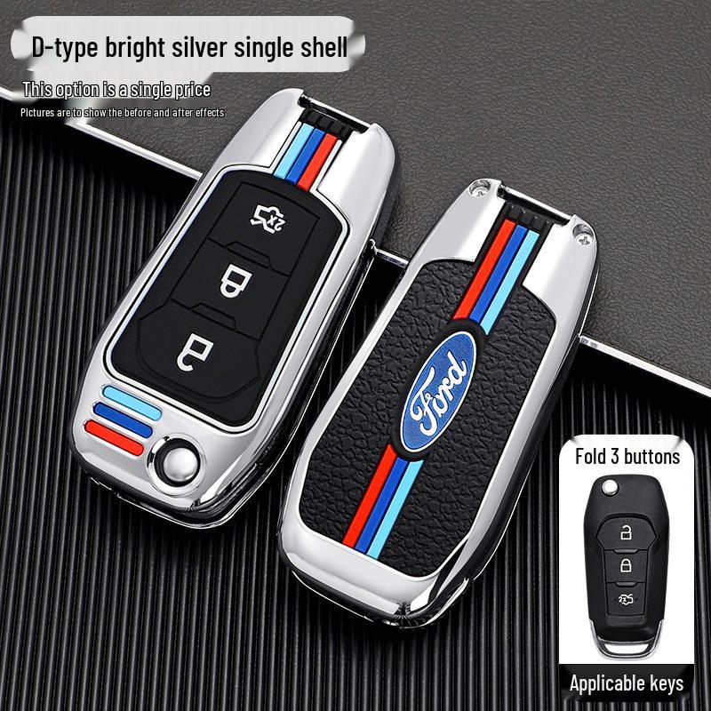 Ford Escort, Focus, Everest, Ecosport, Mondeo Keychain Shell (Old Model)