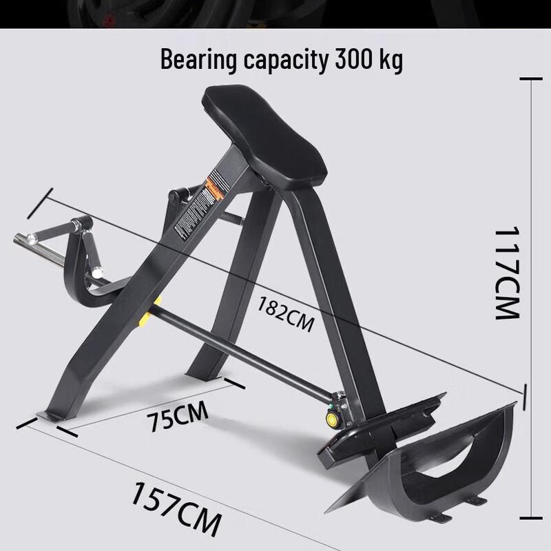 Bent-Over T-Bar Row Machine