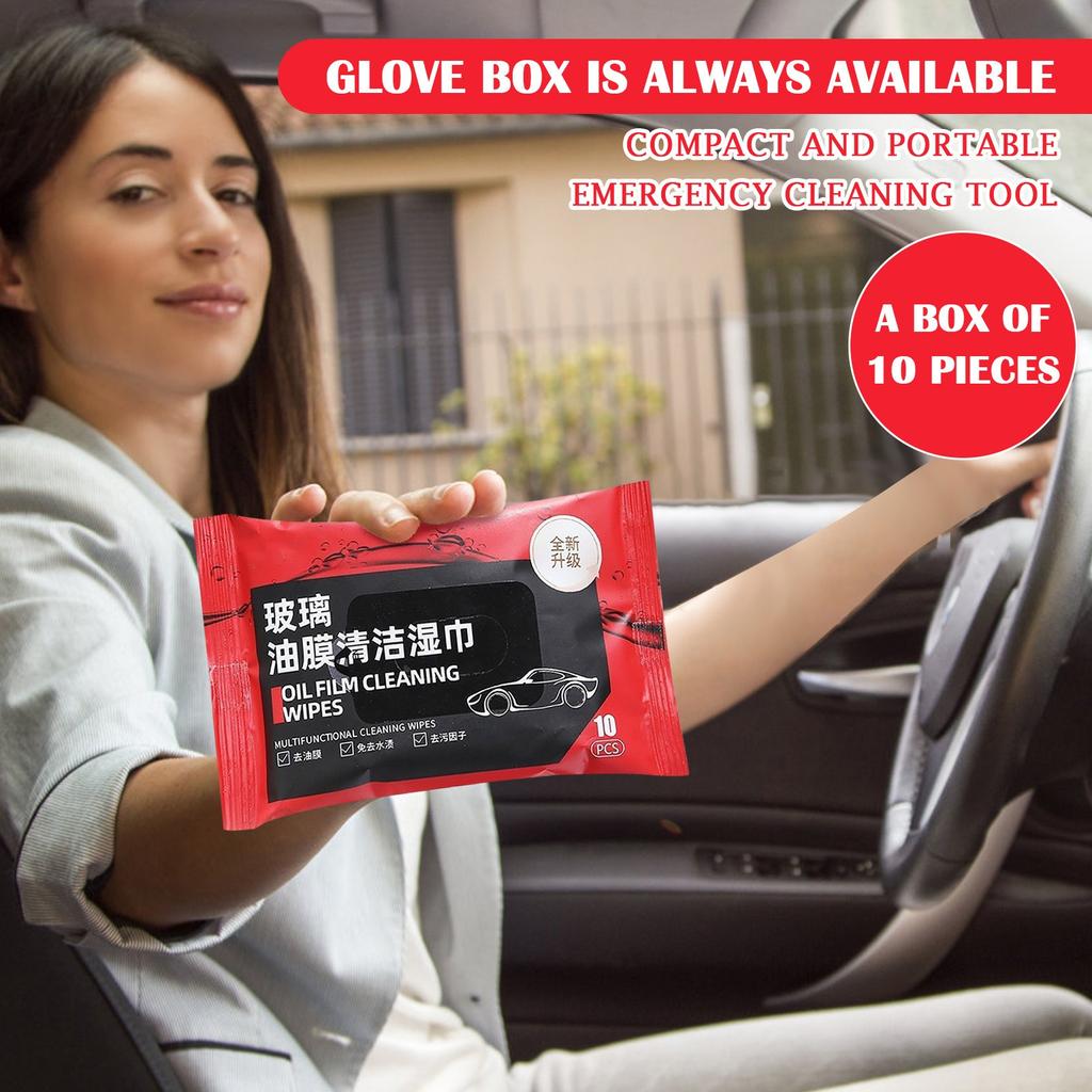 1 мл Салфетки для удаления масляной пленки со стекол автомобиля