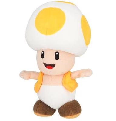 NINTENDO SUPER MARIO Плюшевая кукла ALL STAR COLLECTION Желтый Тоад Размер S НОВАЯ
