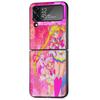 Жесткий чехол для ПК для Samsung Galaxy ZFlip3 Z Flip 4 ZFlip Z Flip 3 5G ZFlip4 zflip S-Sailors Girl M-Moons Защита от печати