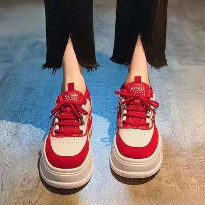 Спортивная обувь на высокой платформе со шнуровкой для женщин, спортивные кроссовки, обувь для женщин, легкая, удобная и элегантная, 2024 г. Новые предложения H