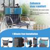 Боковая подушка-опора для инвалидной коляски, регулируемый боковой поролоновый клин, боковые ограничители, спинка для позиционирования инвалидной коляски для пожилых