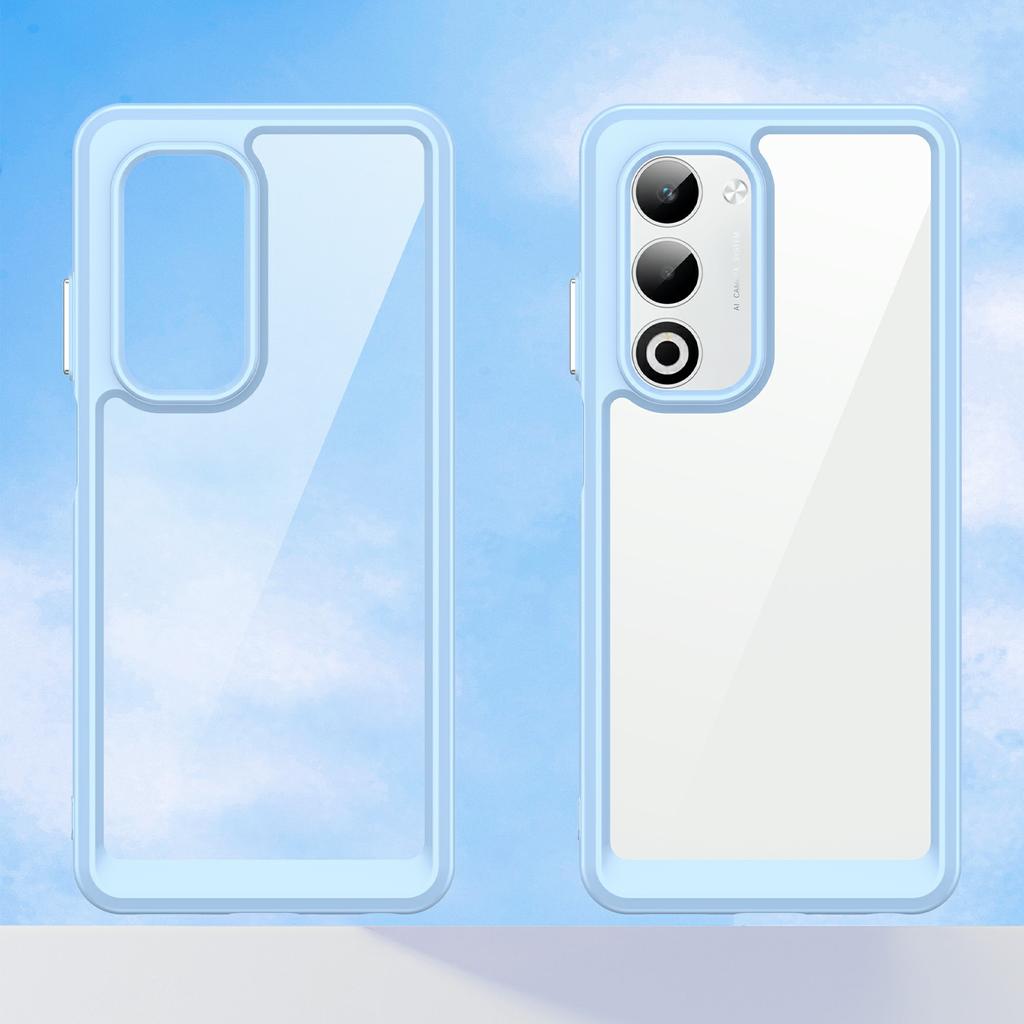 For Oppo A5 5G/A5 4G Case TPU + Acrylic Protective Clear Phone Cover