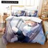 3D Print Anime Girls The Ryuo's Work Is Never Done Bedding Sets Duvet Cover Set With Pillowcase Twin Full Queen King Bedclothes
