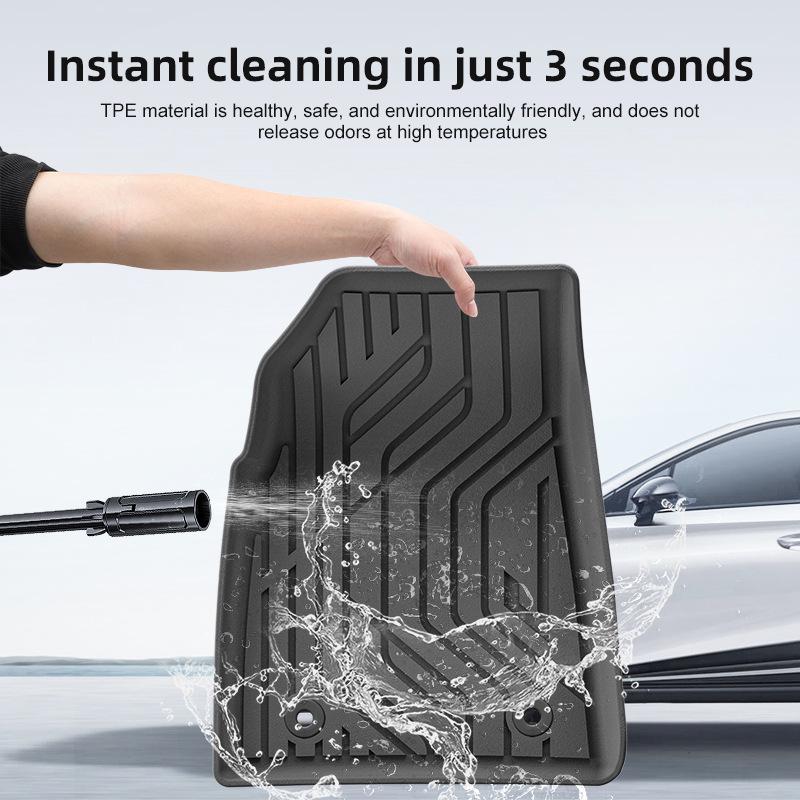 Водонепроницаемые коврики и вкладыш в багажник из TPE для праворульных автомобилей MG ES 23-25 гг.