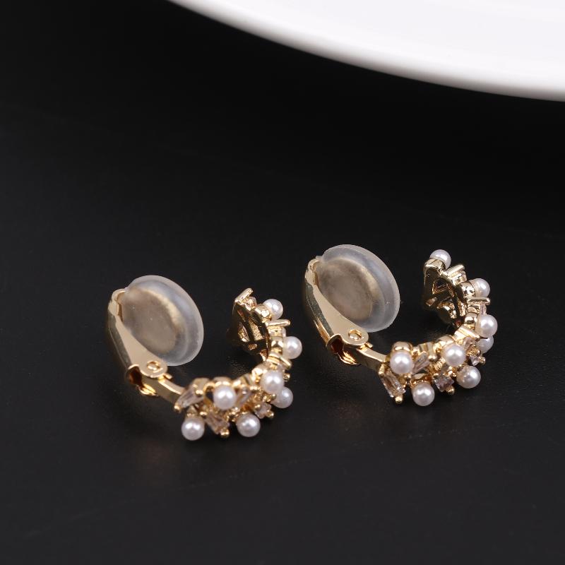 2Pcs Adjustable Clip-On Earrings Ear Cuffs Non Piercing Ear Corrector For Prominent Ears Jewelry Gifts