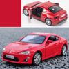 1:36 Scale Diecasting Alloy Car Model Toyota 86 Toy Car, Pull Back Vehicles Toy Car for Toddlers Kids Boys Girls Gift White