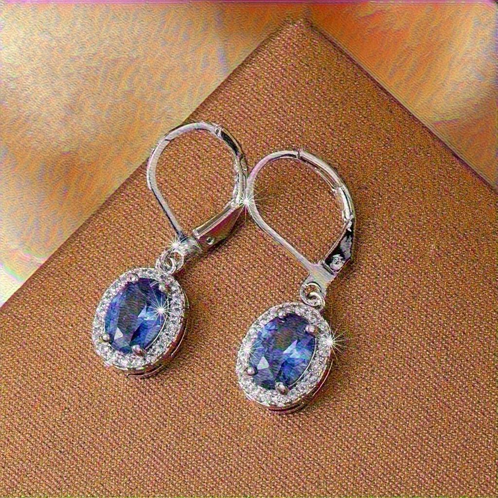 Элегантные серьги-подвески с кубическим цирконием, сверкающие обручальные серьги для женщин, милые и элегантные украшения