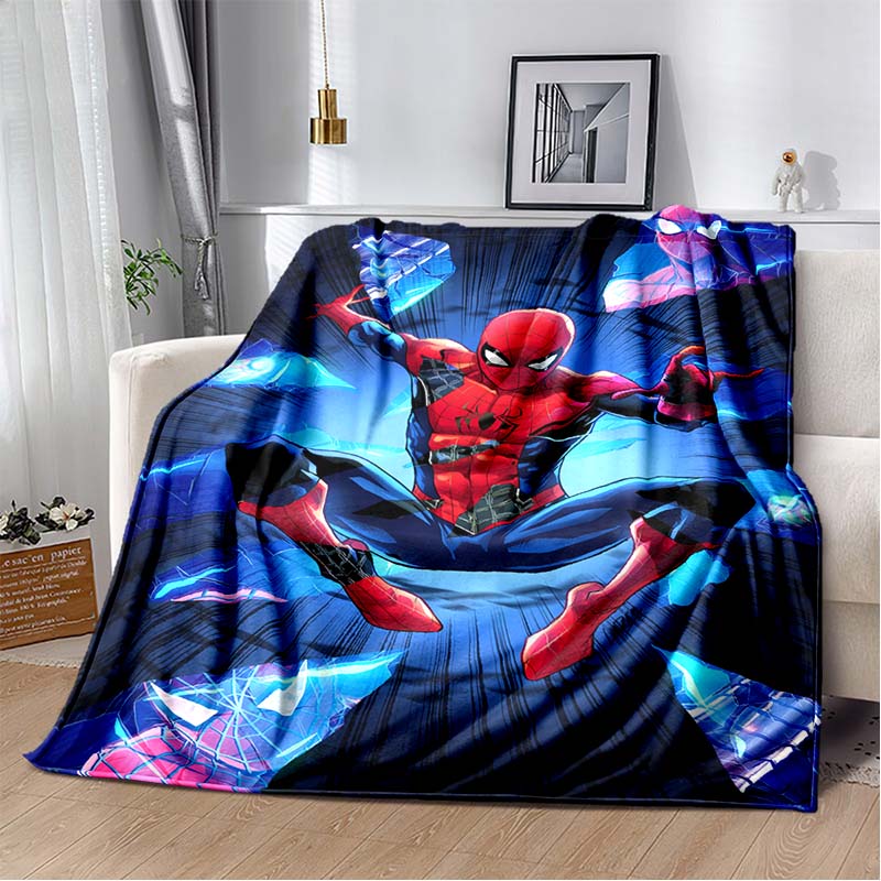 2026 New Spider-Man DIY Printed Blanket, Living Room/Bedroom Shawl, Suitable for Home, Office and Leisure Use, and Can Also Be