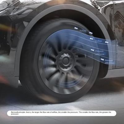 Колпачок для Tesla Model Y 2025 4 шт. 19-дюймовый колпак ступицы колеса производительность замена правого и левого колпака колеса полный обод крышка аксессуары