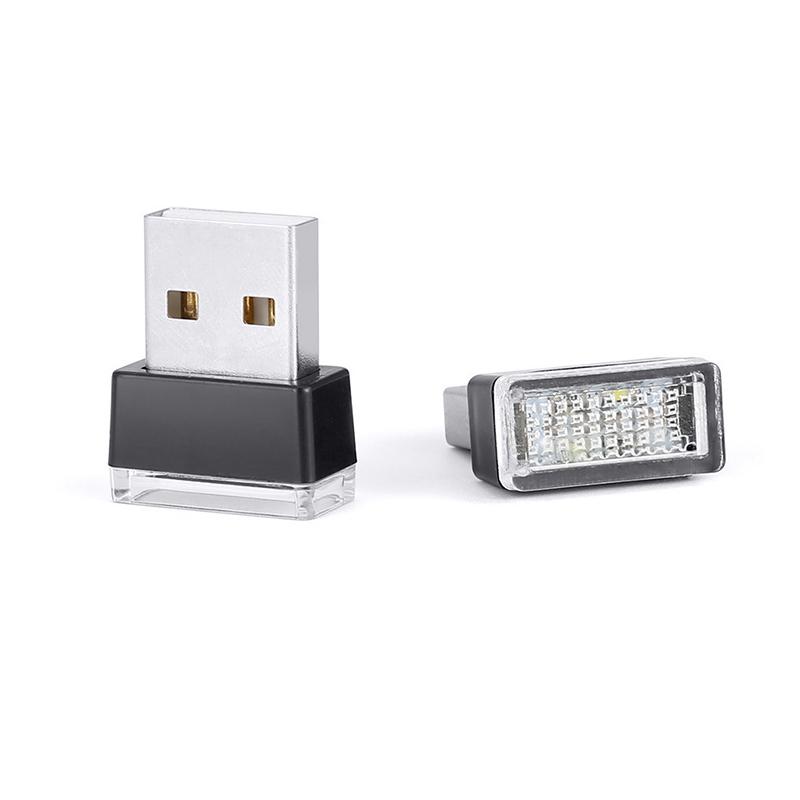 Миниатюрные атмосферные светодиодные лампы для салона автомобиля USB LED Автомобильные огни Светодиодная подсветка для декора салона ПК Подключай и играй Декоративная лампа Освещение потолочных светильников 6