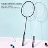 Rackets Set for Adults 2 Badminton Player Alloy Racket with N-slip