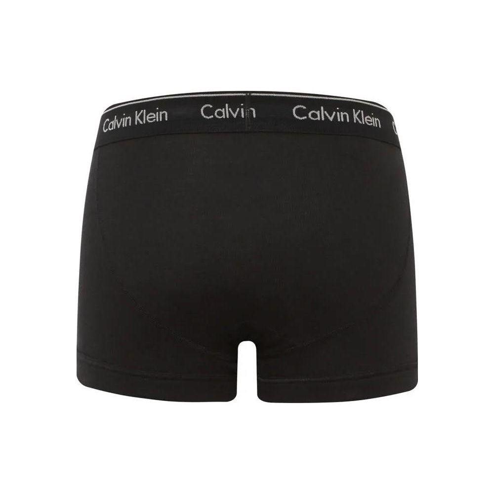 Calvin Klein Мужские боксеры-жаккард с логотипом SS23, 3 штуки, черные NB4002001