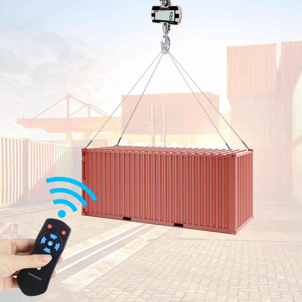 Hyindoor Кран Подвесные Цифровые Электронные Весы для Высокого Подвешивания Взвешивания Японская Инструкция В Комплекте Весы, 1000 кг, Весы, Весы, Заводы, Рыбалка,