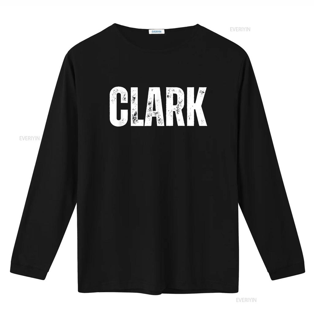 Футболка Clark винтажная Стирка Дышащая Повседневная Универсальная Эластичная дизайнерская одежда Удобная мода Мягкая мужская Унисекс