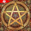 Домашний декор Алмазная вышивка Diy Алмазная картина Набор для вышивки крестом Пятиконечная звезда Мандала
