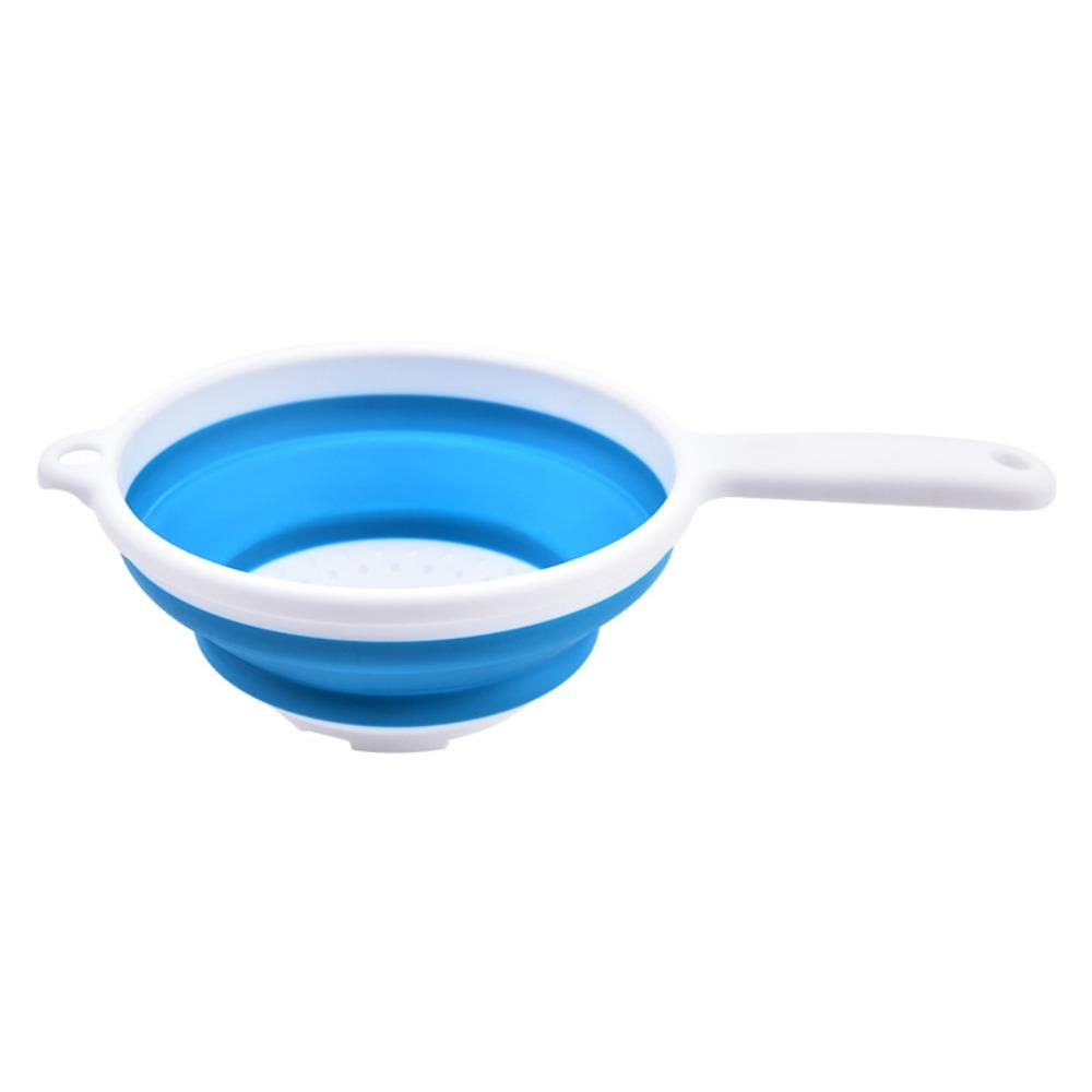 Складной таз для мытья овощей, компактный, для фруктов, складной дуршлаг, бытовой