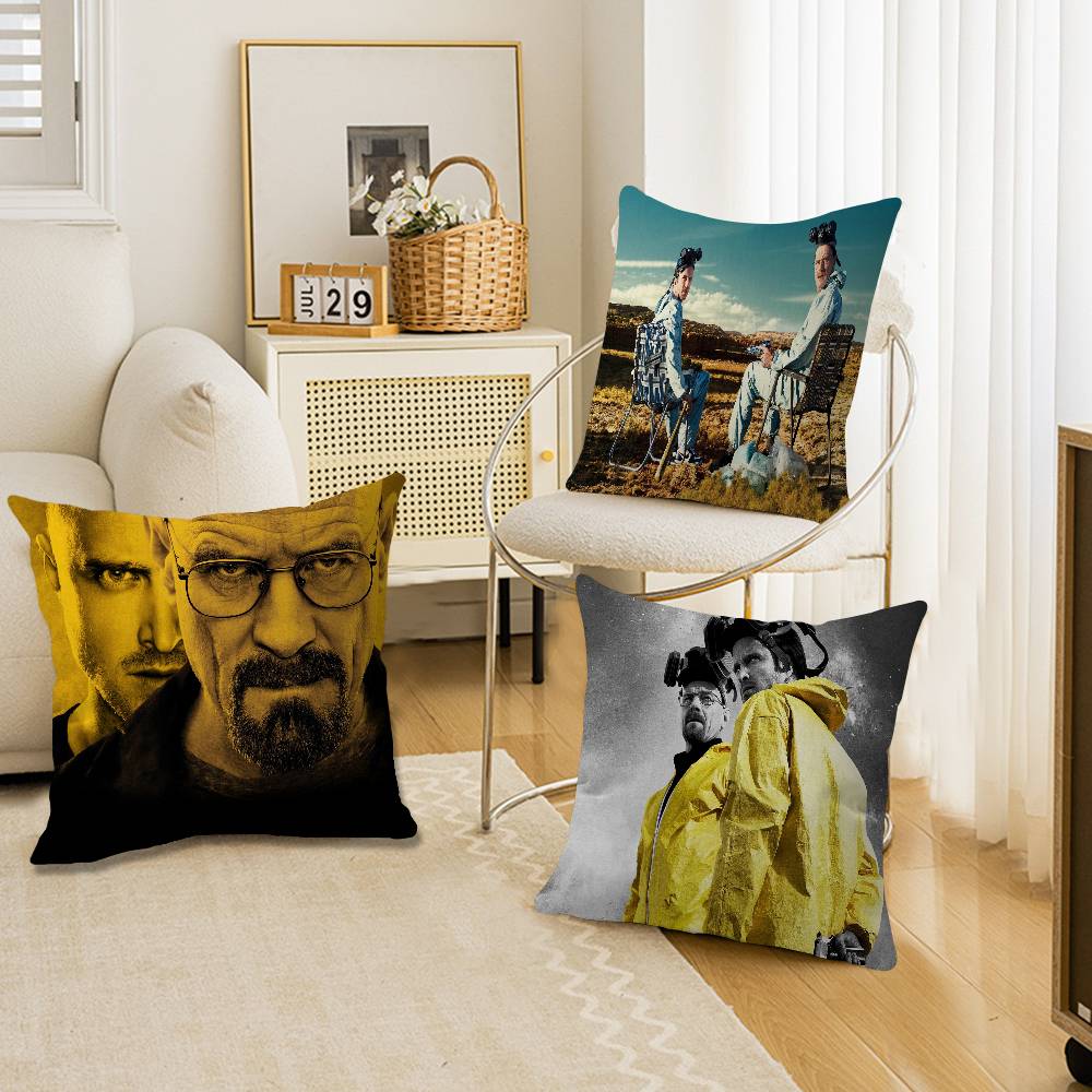 Tv Play Breaking Bad Cushion Cover Decorative Pillow Sofa Home Decor Case Pillow Cases