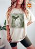 National Park Protection T-shirt, Mysterious Creature Themed T-shirt, Backyard Haunted House Themed T-shirt, Vintage Hiking Gift