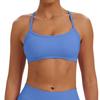 Seamless Highstretch Yoga Bra With Removable Straps For Fitness And Workout Enthusiasts