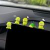 Милая маленькая черепашка автомобильный брелок для ключей автомобильный электрический автомобиль декомпрессия маленький орнамент автомобильный интерьер украшение автомобильная центральная консоль украш