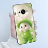 Для Oukitel C59 Чехол Oukitel C59 Pro Обложка Роскошный Милый Любовь Кролик Забавный Узор Черный ТПУ Мягкий Силикон Защитный Чехол для Телефона
