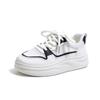 Summer New Korean Ins Breathable White Shoes Women's Hollowed Leisure Board Shoes Thick Bottom All-Matching Muffin