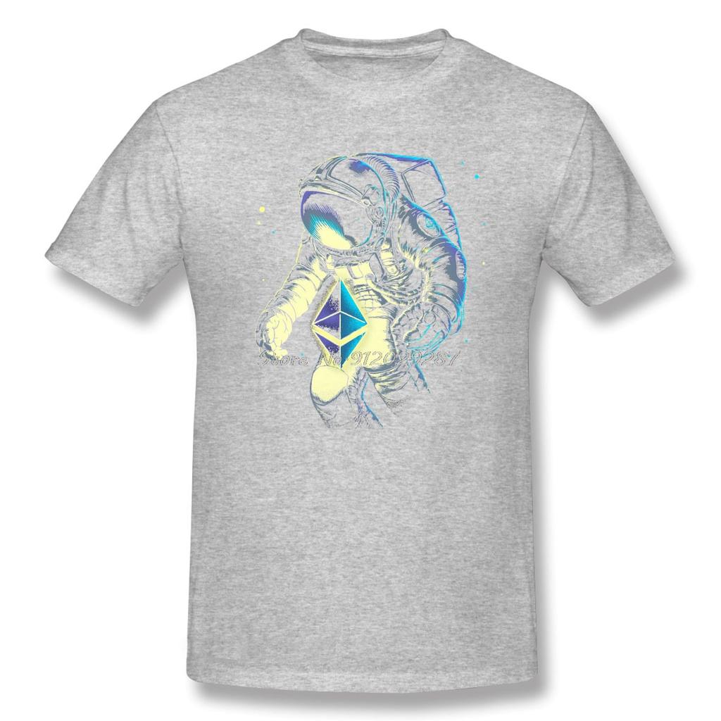 Eth Digital Currency Skyrocketing Dogecoin TShirt Space Ethereum Tshirt Unisexs Clothing Oversized Unisex Tops Streetwear