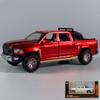 1:32 Dodge Ram Pickup Truck Alloy Off Road Car Diecast Model Sound Light Toy Home Decoration Ornaments Children Birthday Present