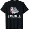 Официально лицензированная футболка с иконкой бейсбольной команды Gonzaga Bulldogs