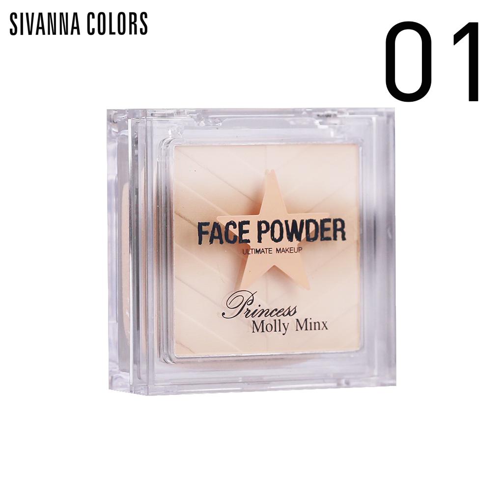 Sivanna Colors Пудра для лица Princess Molly Minx Ultimate Makeup M002 - Тайский косметический макияж