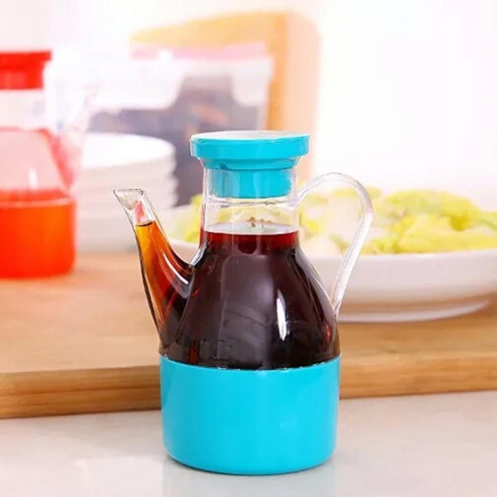 with Handle Oil Dispenser Plastic Condiment Container Household Vinegar Bottle Soy Sauce