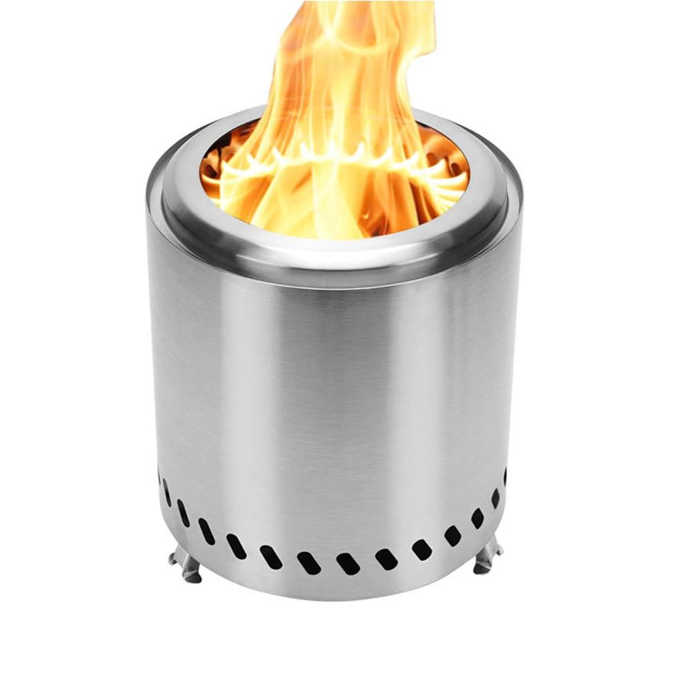 Smokeless Fire Pits for Outside Portable Fire Pit Small Firepit Ideal for Outdoor Camping RV Use