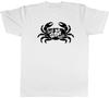 Sea Love With Flowers Crab Mens Unisex TShirt Tee