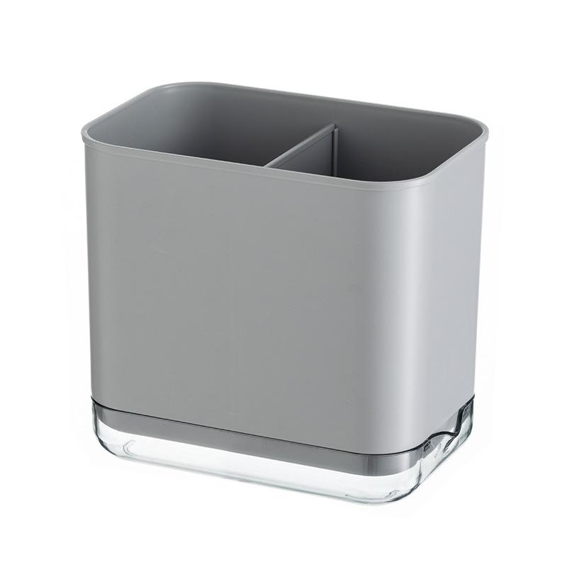 Double Layer Detachable Chopsticks Cage Multifunctional Spoon Fork Storage Holder Cutlery Drain Rack Organizer Kitchen Utensils