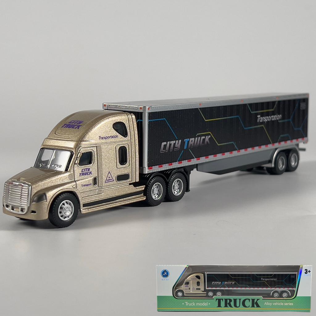1:64 Контейнеровоз Scania Американский Контейнеровоз Металлическая Литая Модель Машины Mini GT Модели Транспортных Средств Миниатюрные Машинки День Рождения