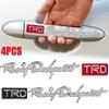 Car Door Handle Sticker 3D Stereo Racing Development TRD Pattern Self-adhesive Decal Car Look Modification Decoration Accessory