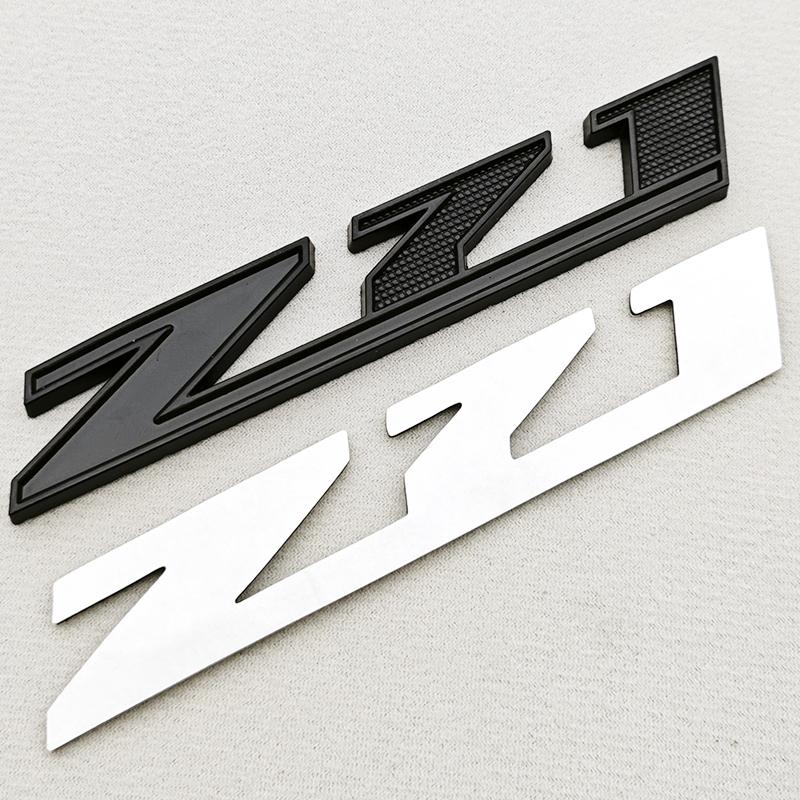 AABKA1 3D Metal Logo Z71 OFF ROAD Car Sticker Trunk Embelem Front Grille Badge For Chevy Chevrolet Silverado Colorado Tahoe Accessories