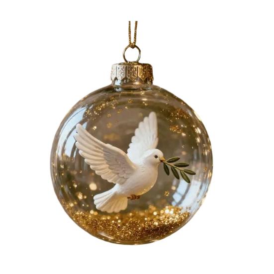 Птицы 2D Акриловые Рождественские Украшения Декоративные Фигурки Диких Животных Морская Тематика Тематический Декор Подарок для Любителей Природы Праздничные Украшения