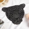 Leopard Patches For Clothing Black Sequin Diy Accessories For Clothes Badge