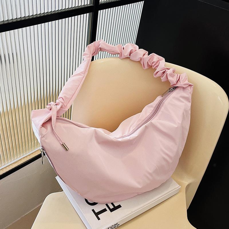 Модные женские сумки с высокой стоимостью, повседневные, плиссированные, новые, нишевые, универсальные, через плечо, кроссбоди, сумки-пельмени