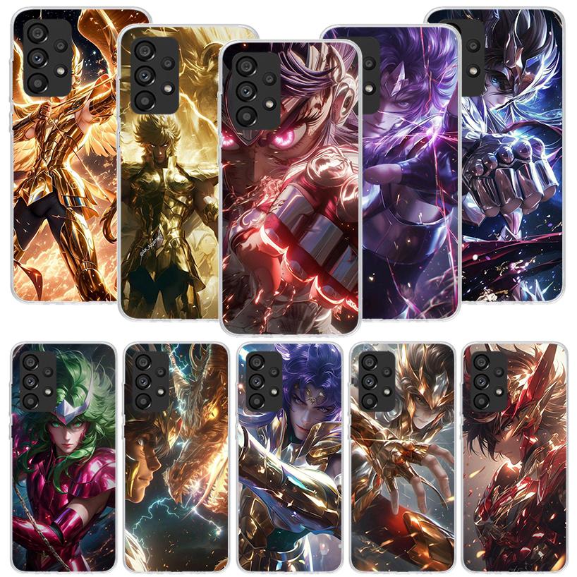 Крутой чехол для телефона Saint Seiya для Samsung Galaxy A17 A16 A14 A15 A13 A57 A56 A54 A55 A53 A37 A36 A34 A35 A33 A26 A24 A25 A23 Galax