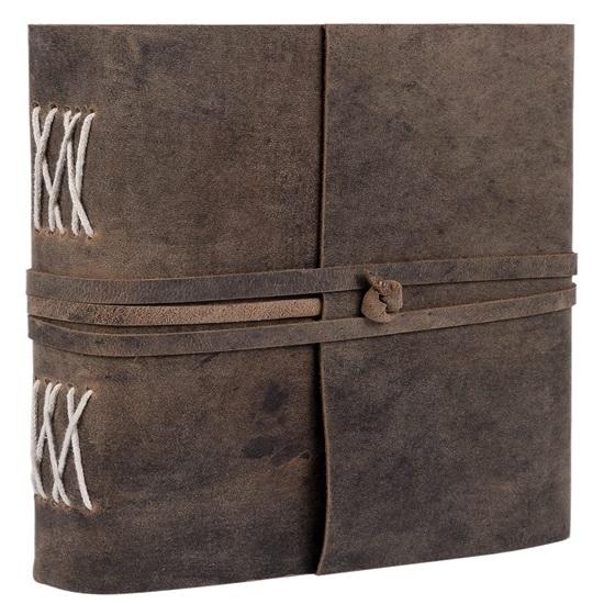 Кожаный ежедневник, блокнот ручной работы в кожаном переплете для мужчин и женщин 20,32 x 15,24 см, подарок для любого