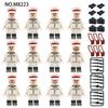 World War II Military Series Red Army Officer Minifigure Building Blocks Toys